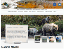 Tablet Screenshot of deltatroutforce.com
